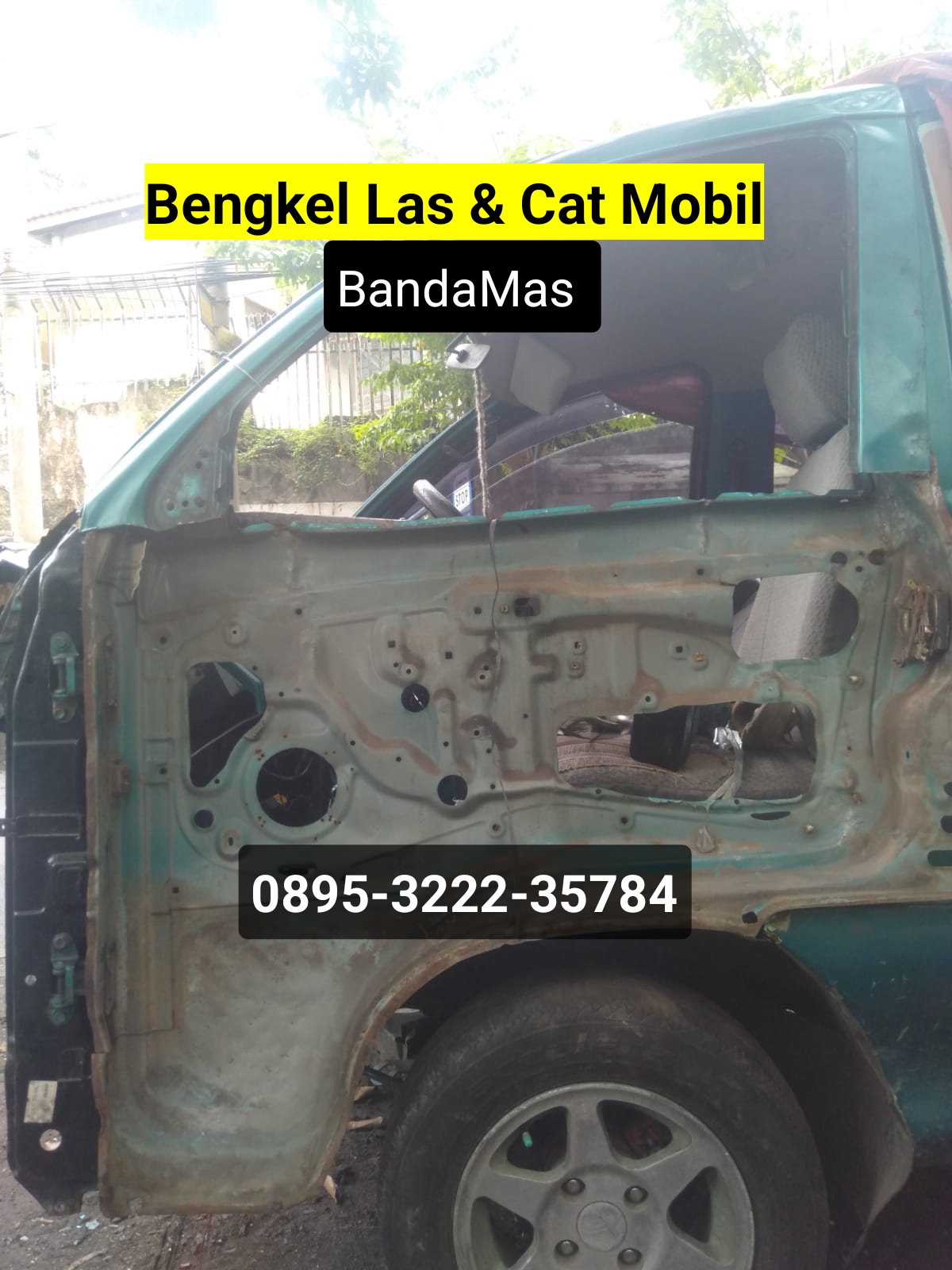 Hasil akhir cat mobil